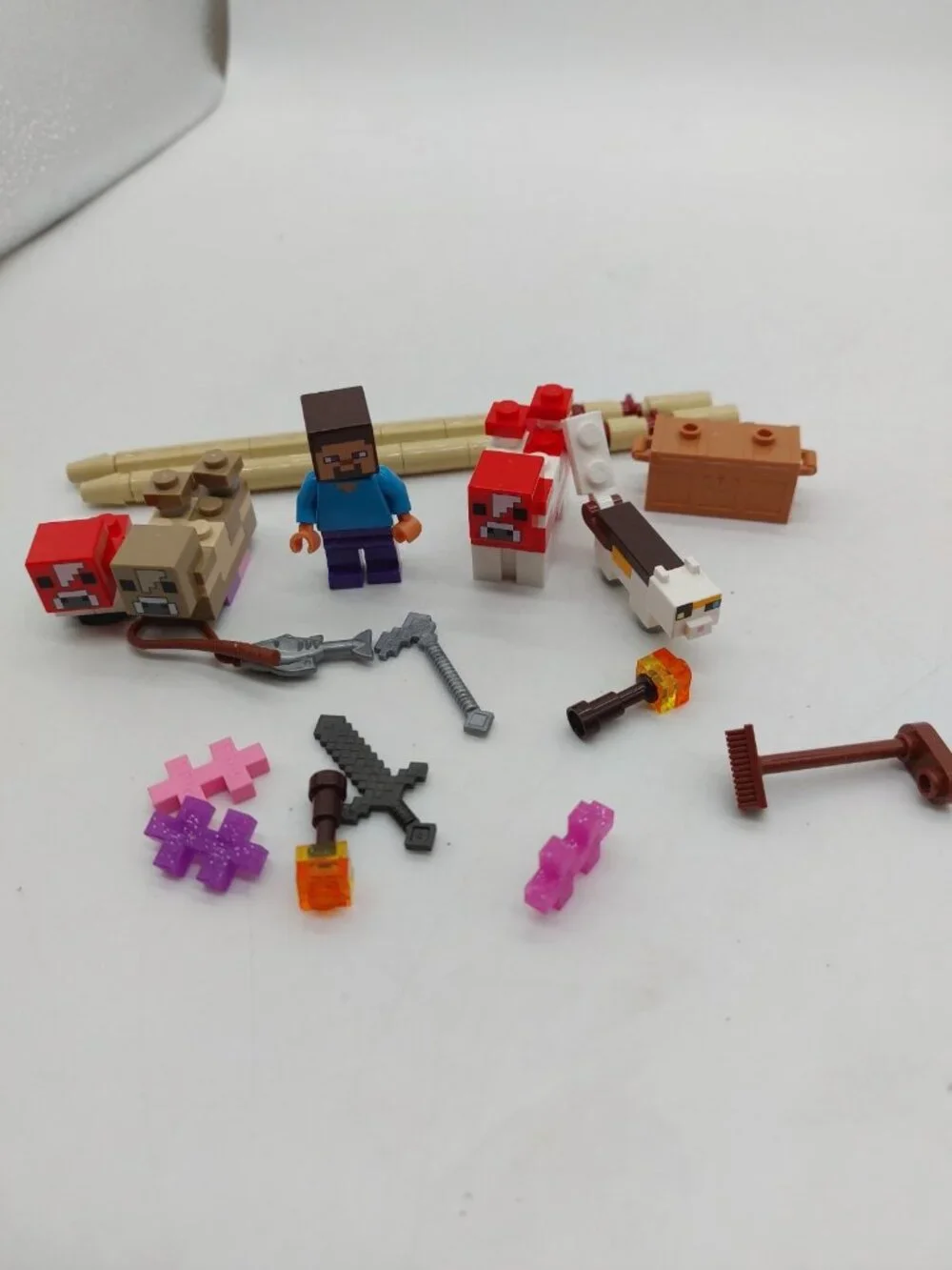 Lego Minecraft Minifigure Steve Pieces And Parts